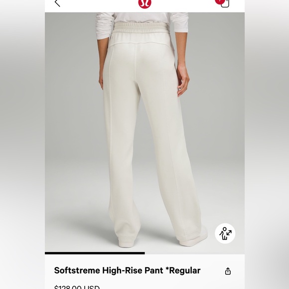 Lululemon Softstreme Pant - Picture 2 of 2